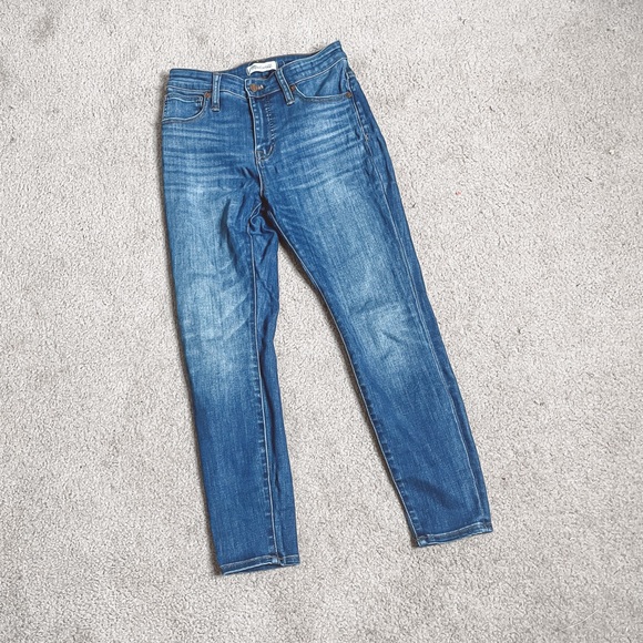 Madewell Denim - Madewell curvy high rise skinny jeans